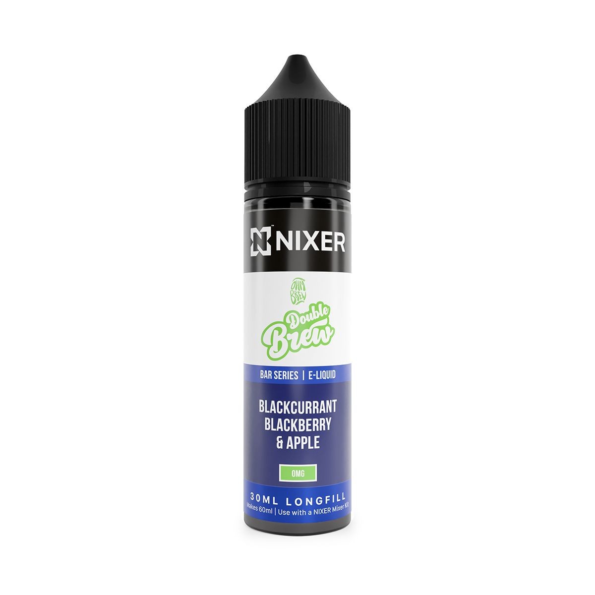 Nixer X Double Brew Blackcurrant, Blackberry &...