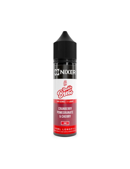 Nixer X Double Brew Cranberry, Pomegranate & Cherry - 30ml Longfill