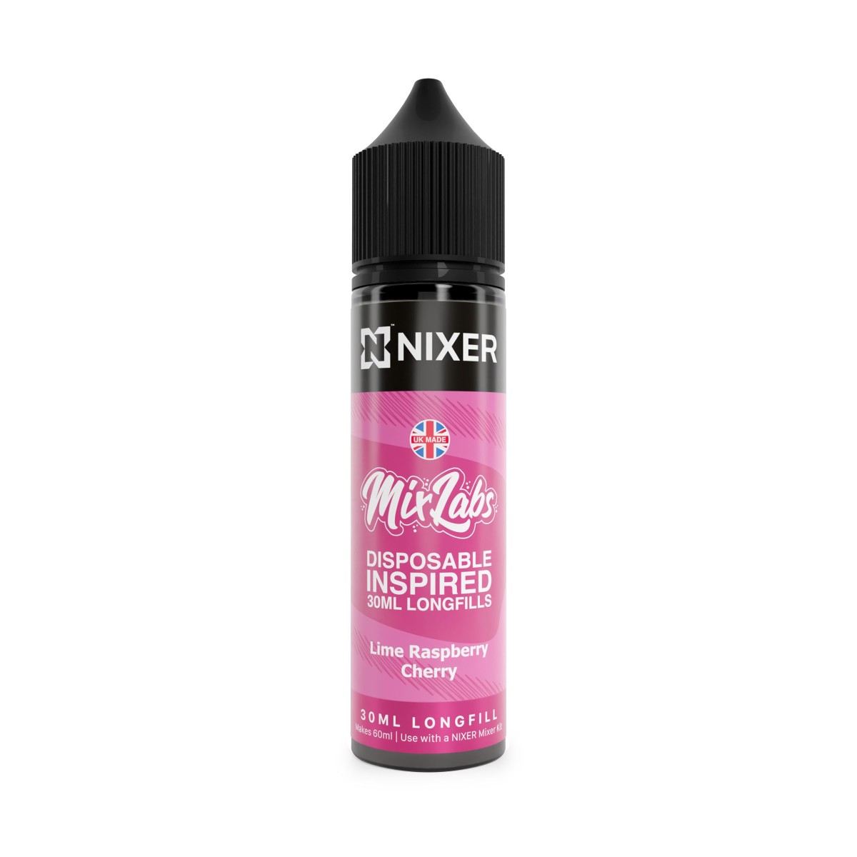 Nixer X Mix Labs Lime Raspberry & Cherry - 30ml...