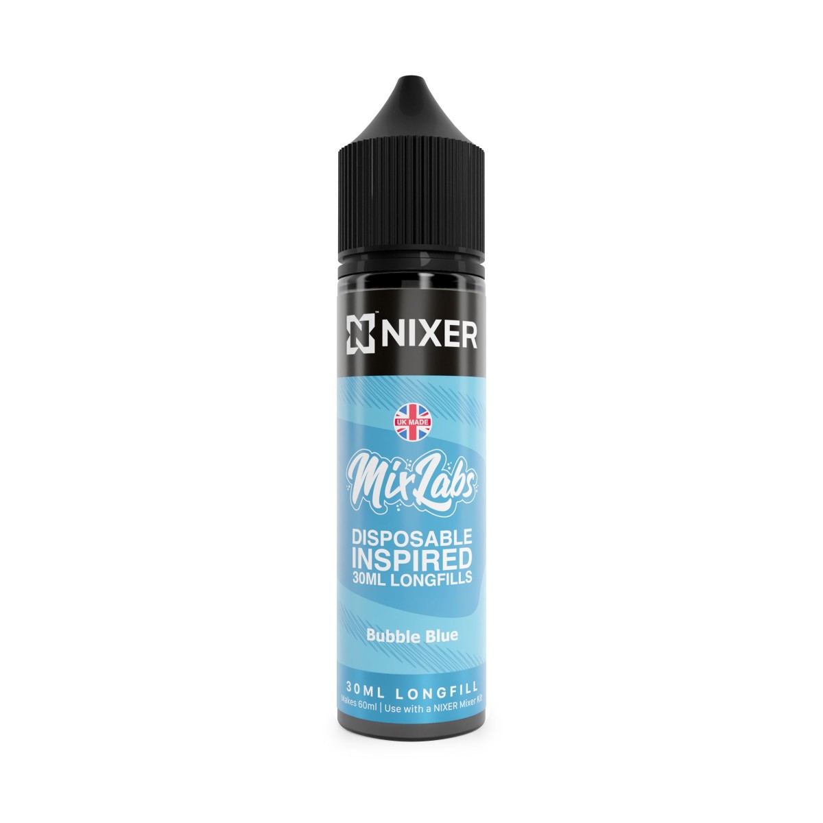 Nixer X Mix Labs Bubble Blue - 30ml Longfill