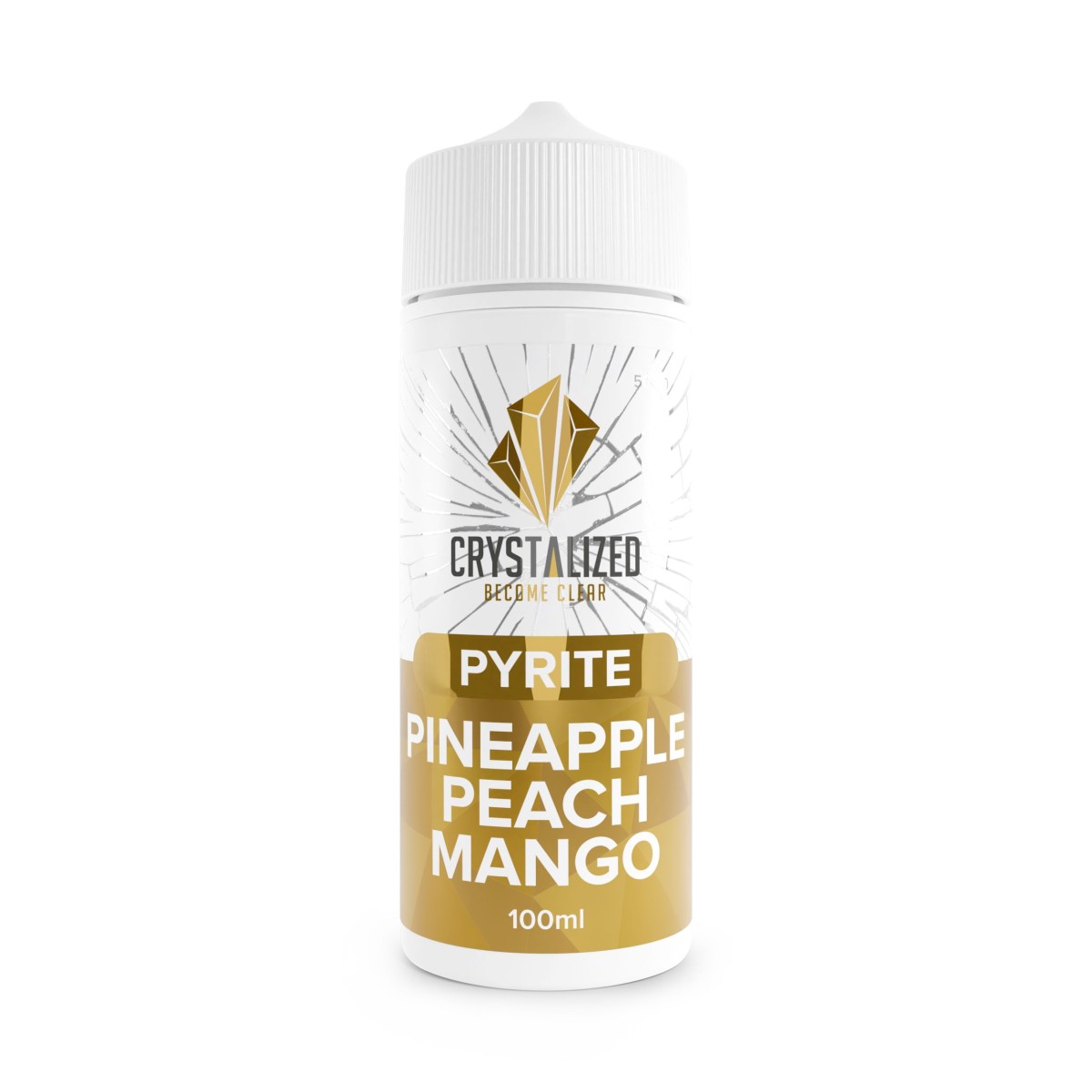 Crystalized Pyrite - Pineapple Peach Mango -...