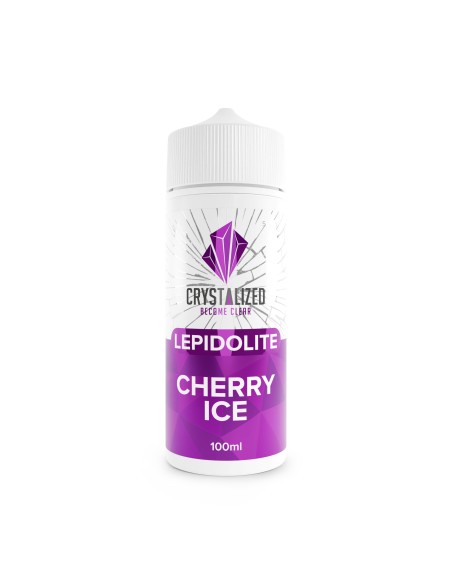 Crystalized Lepidolite- Cherry Ice - 100ml Shortfill