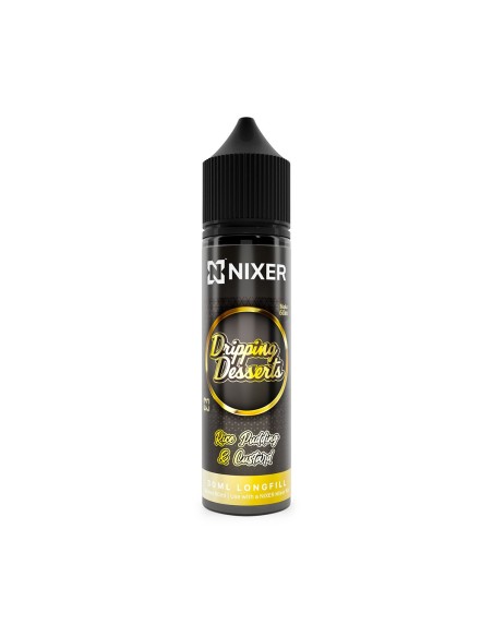 Nixer X Dripping Desserts Rice Pudding & Custard - 30ml