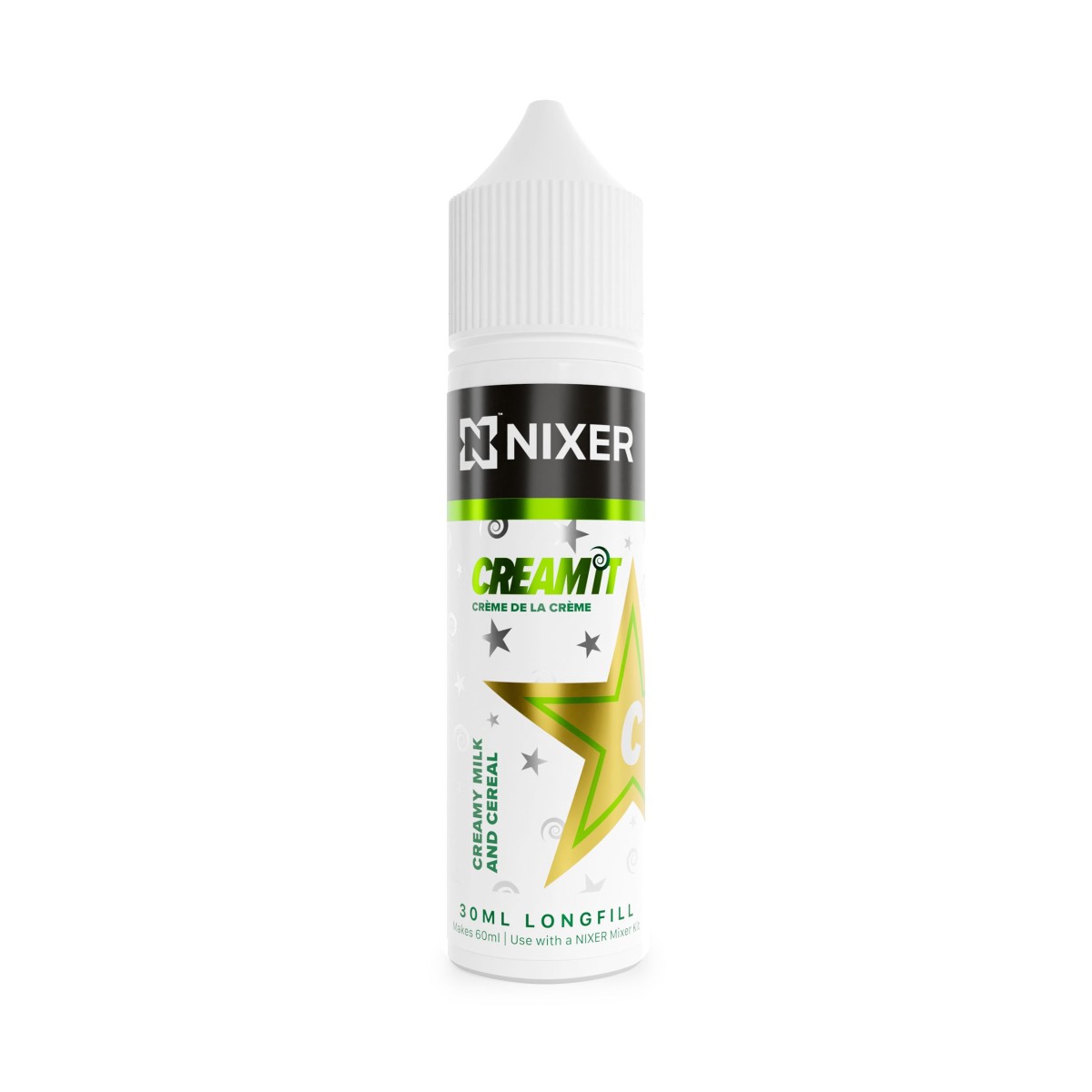 Nixer X Cream It Creamy Milk and Cereal - 30ml...