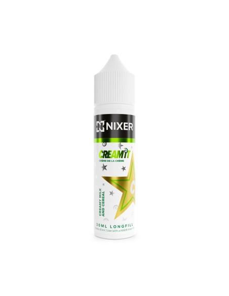 Nixer X Cream It Creamy Milk and Cereal - 30ml Longfill