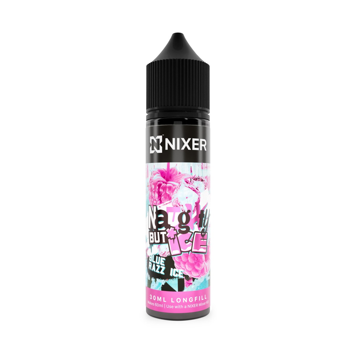 Nixer X Naughty Juice Blue Razz Ice - 30ml...