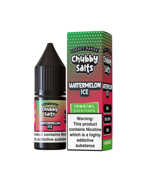 Chubby Salts Legacy Range - Watermelon Ice 10mg