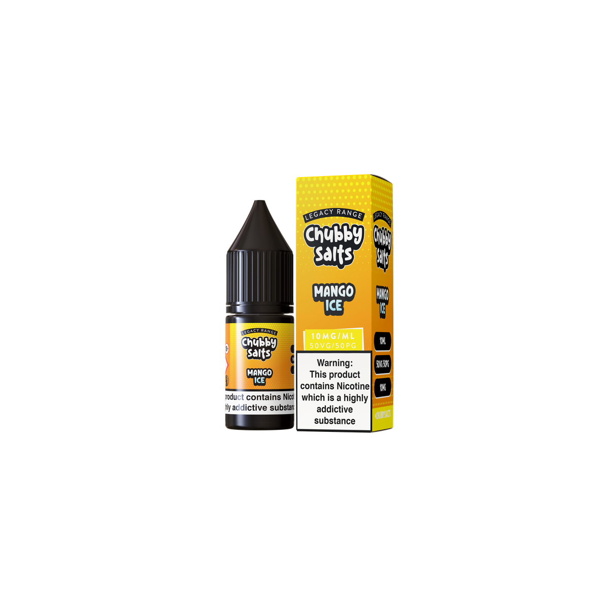 Chubby Salts Legacy Range - Mango Ice 10mg
