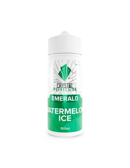 Crystal Puffection Emerald - Watermelon Ice - 100ml Shortfill