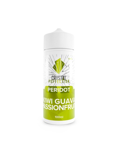 Crystal Puffection Peridot - Kiwi Guava Passionfruit - 100ml Shortfill