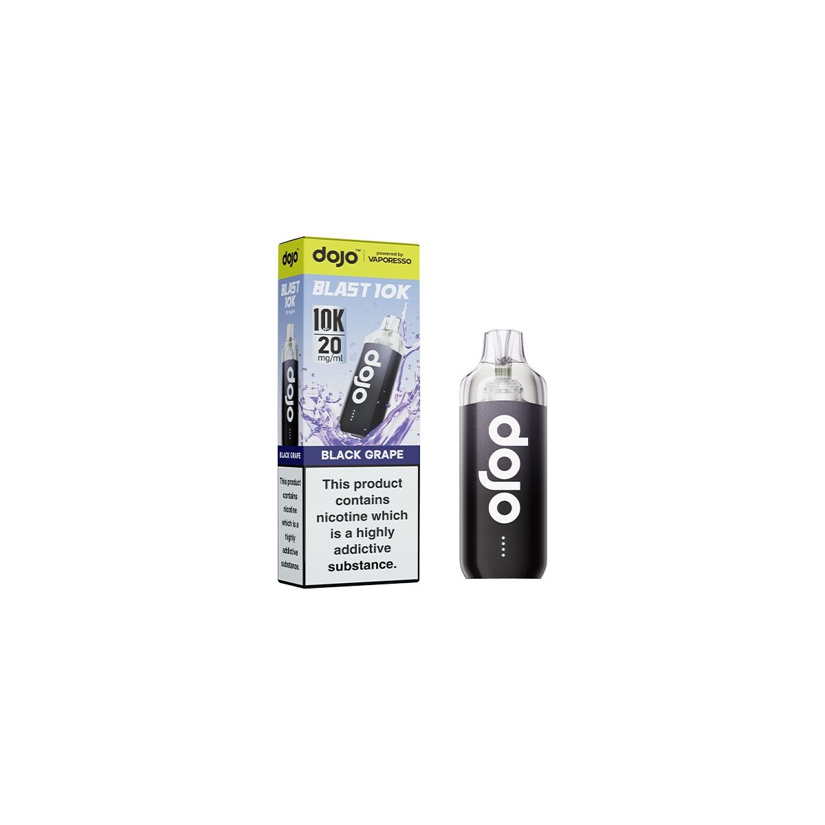 Vaporesso Dojo Blast 10K Prefilled Kit - Black...