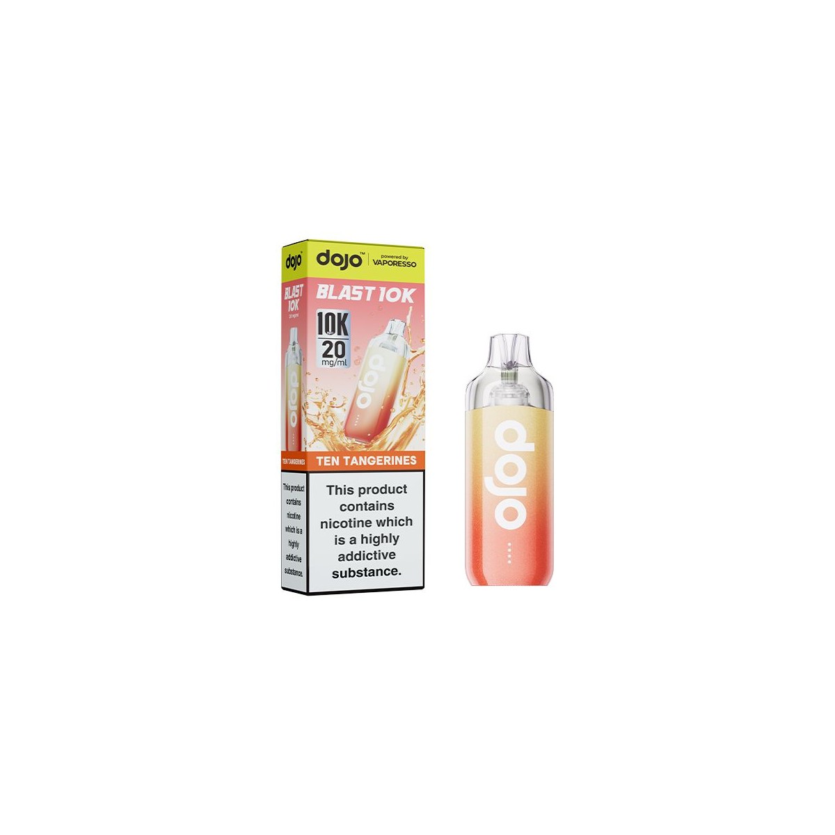 Vaporesso Dojo Blast 10K Prefilled Kit - Ten...