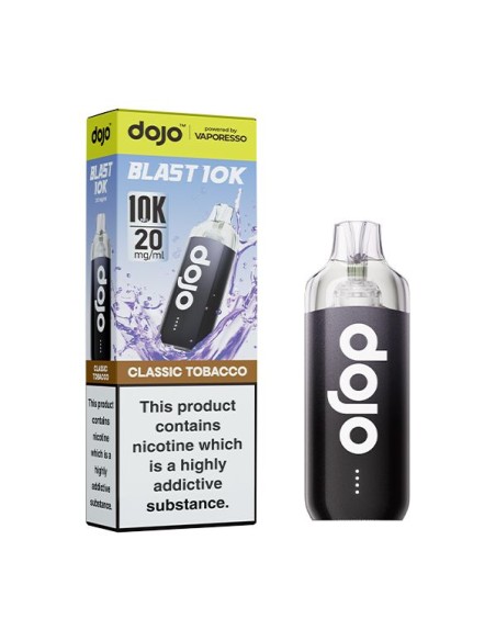 Vaporesso Dojo Blast 10K Prefilled Kit - Classic Tobacco 20mg