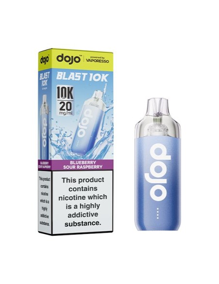 Vaporesso Dojo Blast 10K Prefilled Kit - Blue Sour Raspberry 20mg