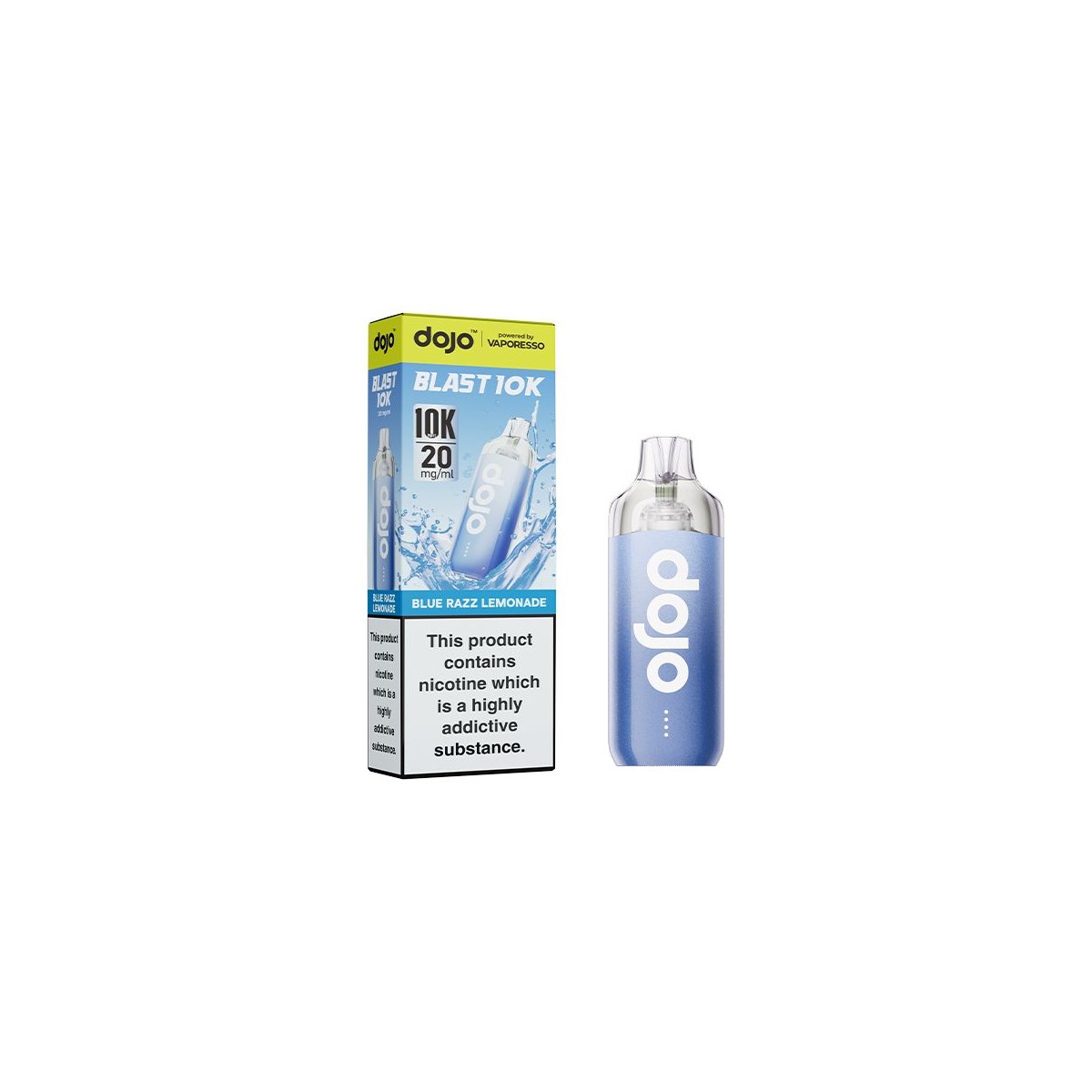 Vaporesso Dojo Blast 10K Prefilled Kit - Blue...