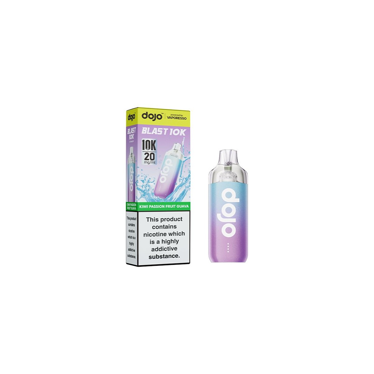 Vaporesso Dojo Blast 10K Prefilled Kit - Kiwi...