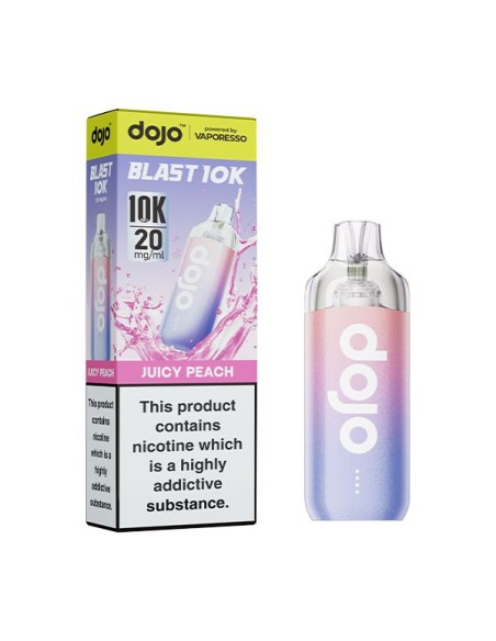 Vaporesso Dojo Blast 10K Prefilled Kit - Juicy Peach 20mg