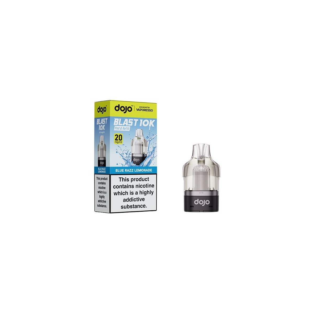 Vaporesso Dojo Blast 10K Prefilled Pod - Blue...