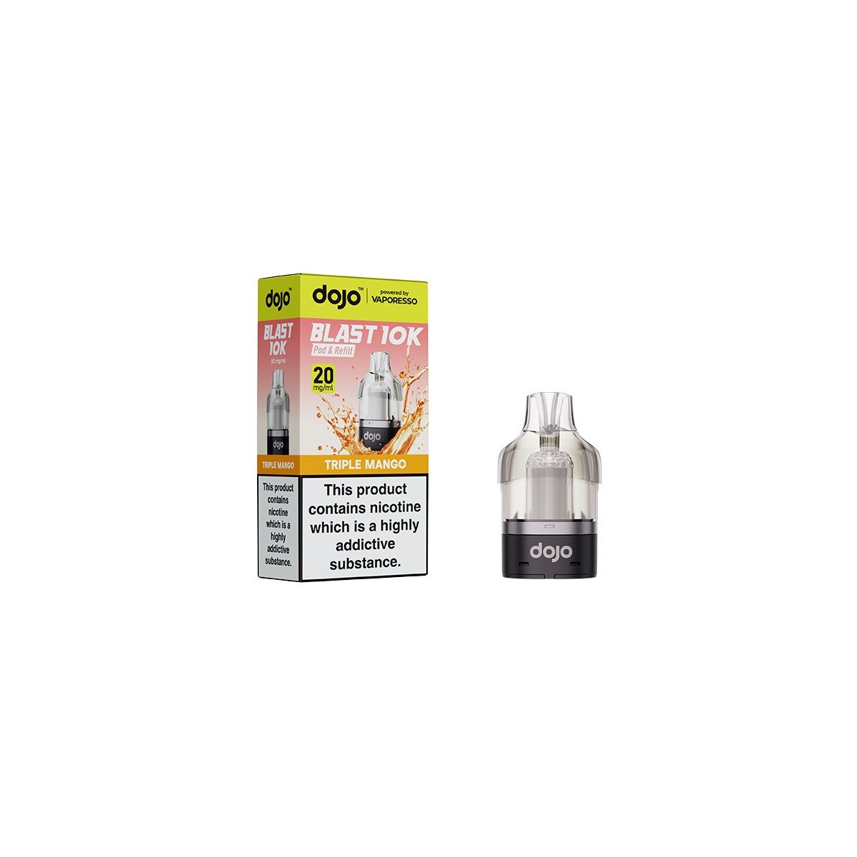 Vaporesso Dojo Blast 10K Prefilled Pod - Triple...