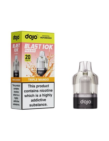 Vaporesso Dojo Blast 10K Prefilled Pod - Triple Mango 20mg