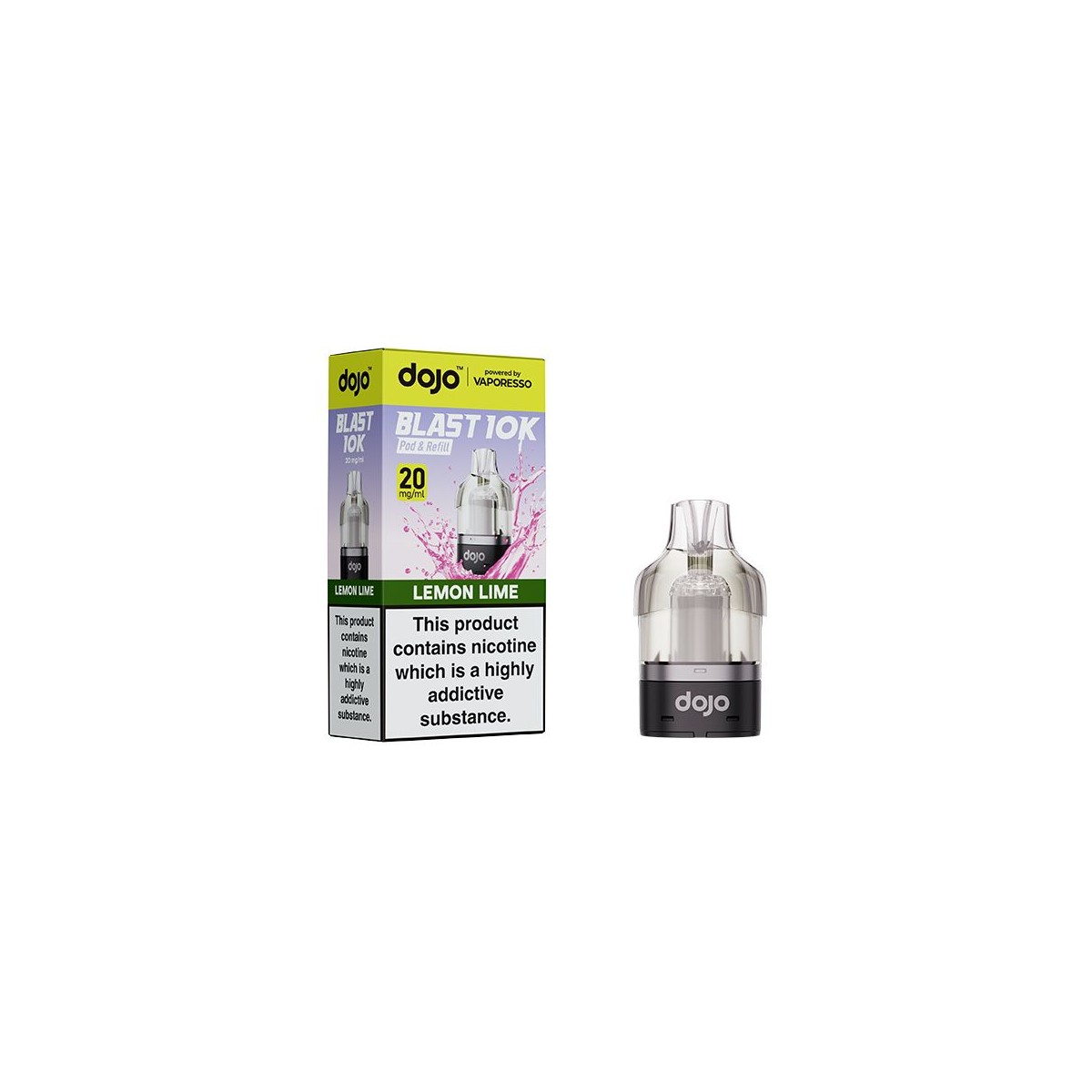 Vaporesso Dojo Blast 10K Prefilled Pod - Lemon...