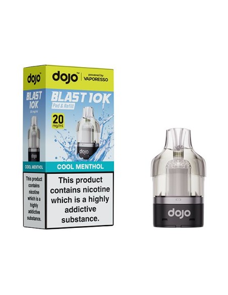 Vaporesso Dojo Blast 10K Prefilled Pod - Cool Menthol 20mg