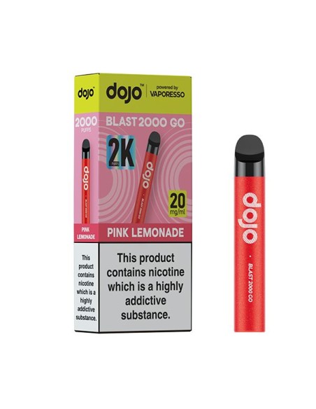 Vaporesso Dojo Blast 2000 Go - Pink Lemonade 20mg