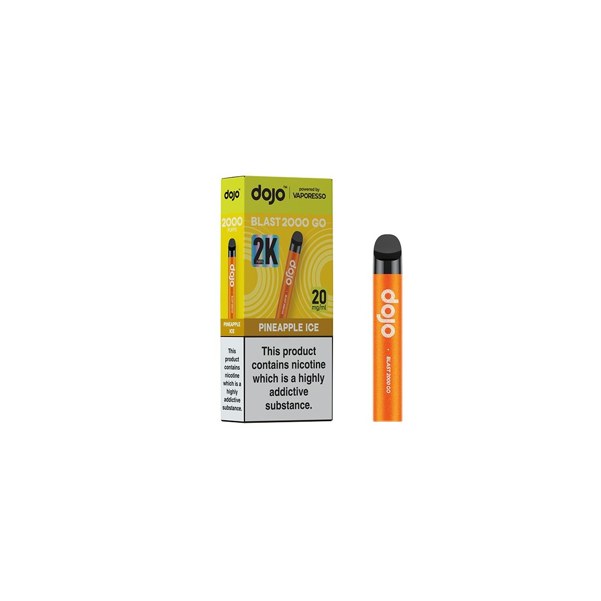 Vaporesso Dojo Blast 2000 Go - Pineapple Ice 20mg