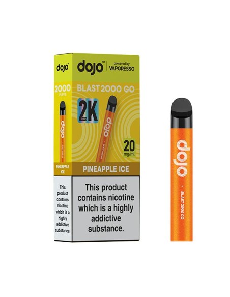 Vaporesso Dojo Blast 2000 Go - Pineapple Ice 20mg