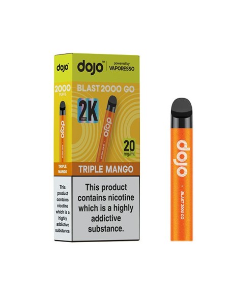 Vaporesso Dojo Blast 2000 Go - Triple Mango 20mg