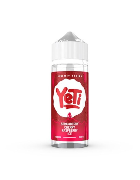 Yeti Summit Series 100ml - Strawberry Cherry Raspberry Ice
