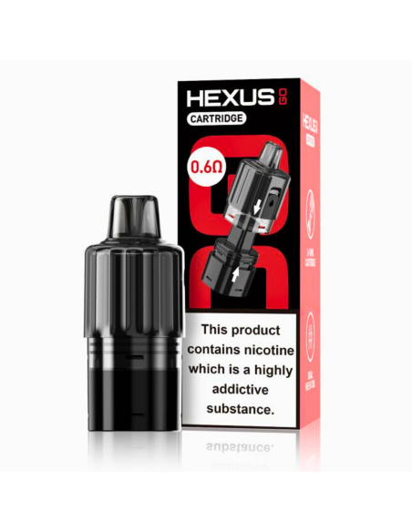 Hexus 2+ 10 Replacement Pod 0.6ohm 1pk