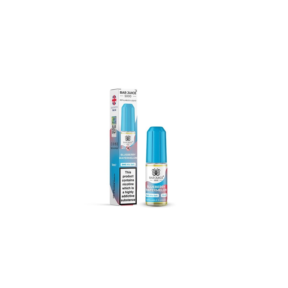Bar Juice - Blueberry Watermelon 5mg Nic Salt