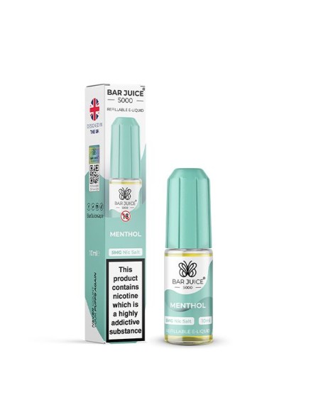 Bar Juice - Menthol 5mg Nic Salt
