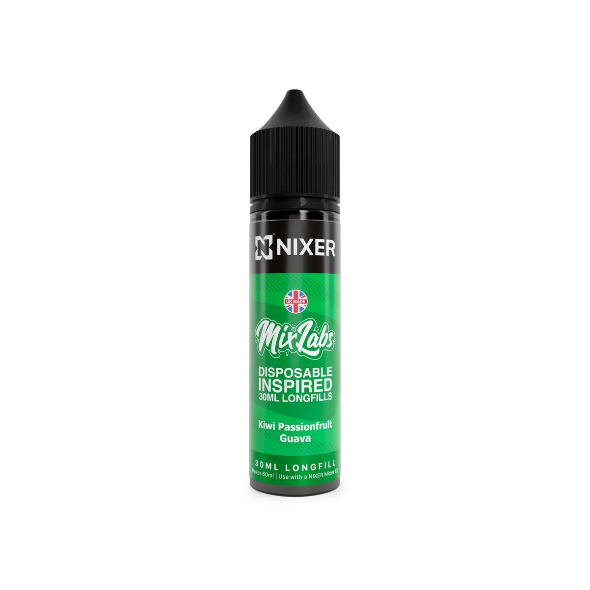 Nixer X Mix Labs Kiwi Passionfruit Guava - 30ml...