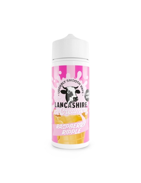 The Lancashire Ice Creamery - Raspberry Ripple 100ml