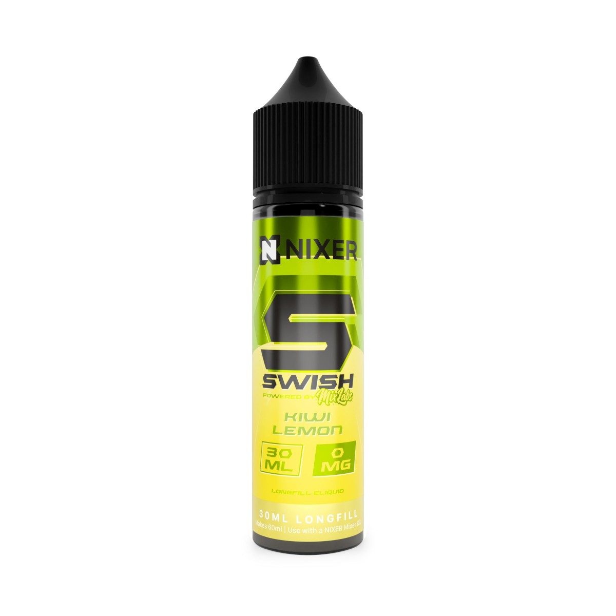 Nixer X Swish Kiwi Lemon - 30ml Longfill