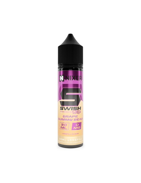 Nixer X Swish Grape Gummy Bear - 30ml Longfill