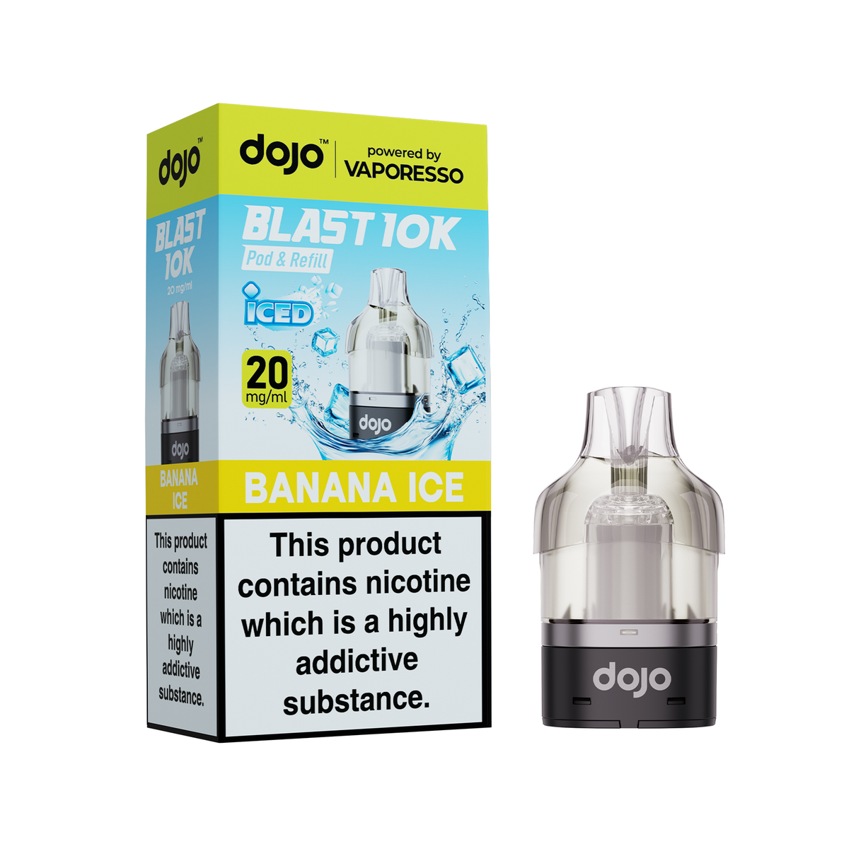 Vaporesso Dojo Blast 10K Prefilled Pod - Banana...