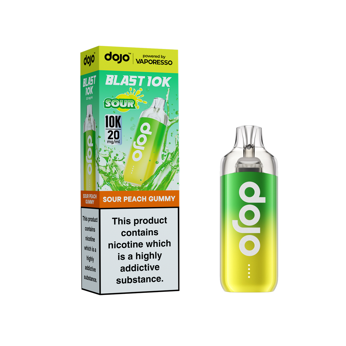 Vaporesso Dojo Blast 10K Prefilled Kit - Sour...
