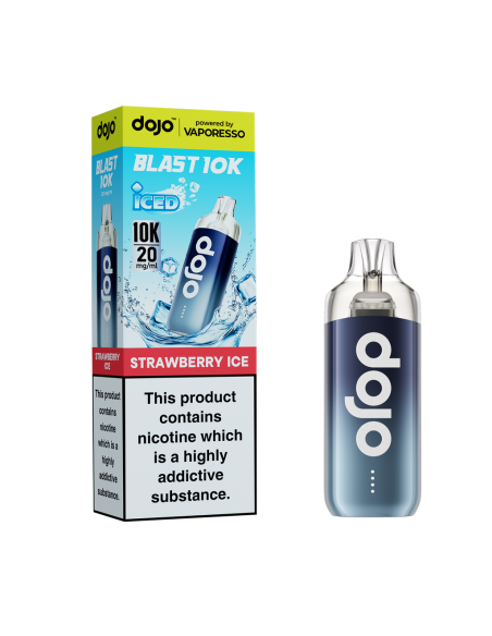 Vaporesso Dojo Blast 10K Prefilled Kit - Strawberry Ice 20mg
