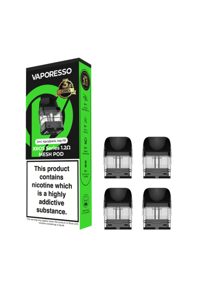 Vaporesso - Xros Corex 3.0 Pods - 1.2