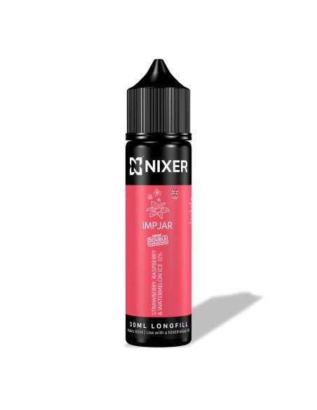 Nixer X Impjar Strawberry Raspberry Watermelon - 30ml Longfill