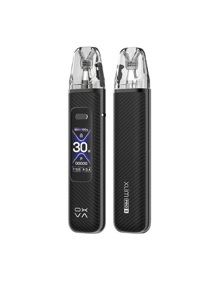 Oxva Xlim Pro 3 Pod Vape Kit - Black Carbon