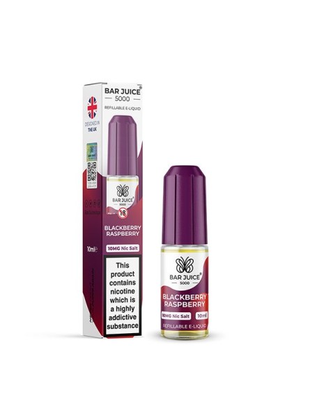 Bar Juice - Blackberry Raspberry 10mg Nic Salt