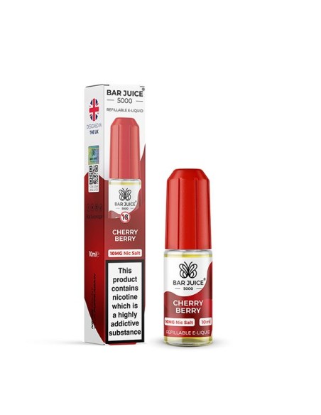 Bar Juice - Cherry Berry 10mg Nic Salt