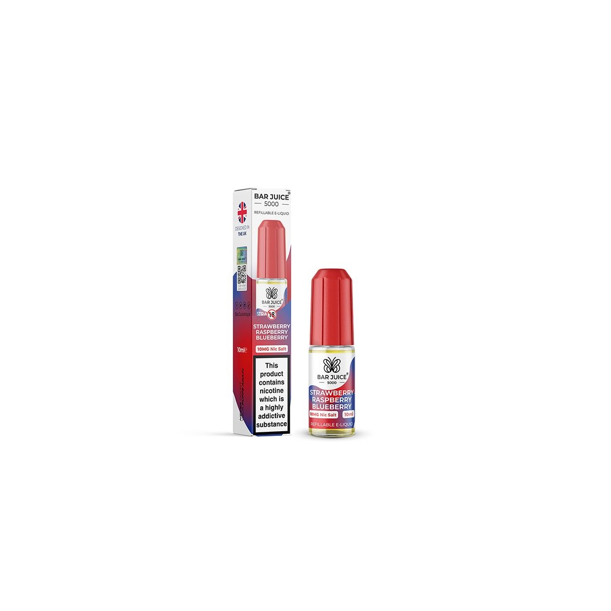 Bar Juice - Strawberry Raspberry Blueberry 10mg...