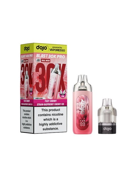 Vaporesso Dojo Blast 30k Pro Prefilled Kit / Cherry Edition / 20mg