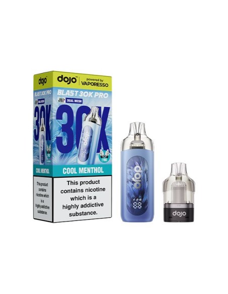 Vaporesso Dojo Blast 30k Pro Prefilled Kit / Cool Menthol / 20mg