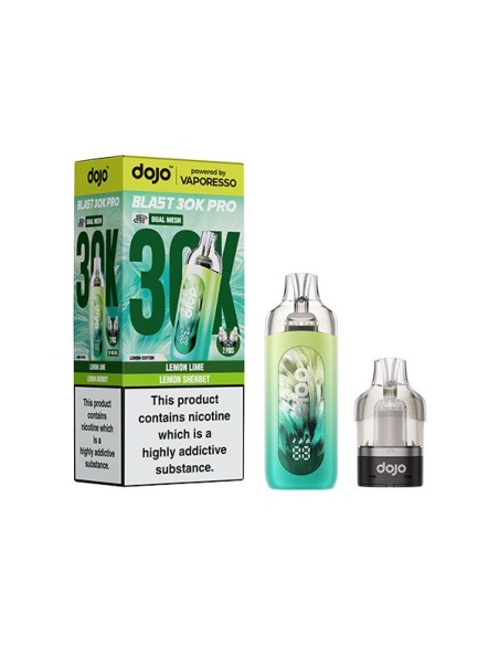 Vaporesso Dojo Blast 30k Pro Prefilled Kit / Lemon Edition / 20mg